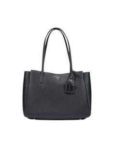 Guess Sac Femme Noir Moleskine – Élégance Moderne