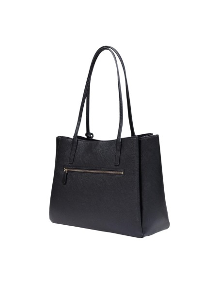Guess Sac Femme Noir Moleskine – Élégance Moderne