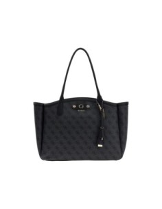 Guess Sac Femme Gris Logo Tissu – Grand Format Moderne