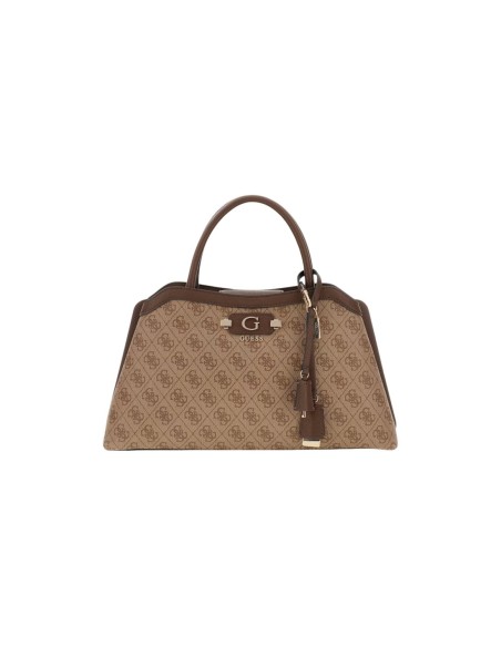 Guess Sac Femme Blanc Logo Tissu – Format Généreux