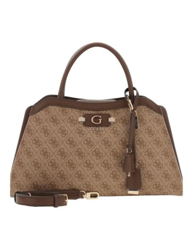Guess Sac Femme Blanc Logo Tissu – Format Généreux