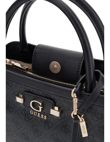Guess Sac Femme Gris Logo Tissu – Style Urbain