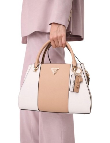 Guess Sac à Main Femme Beige Moleskine – Élégance Estivale