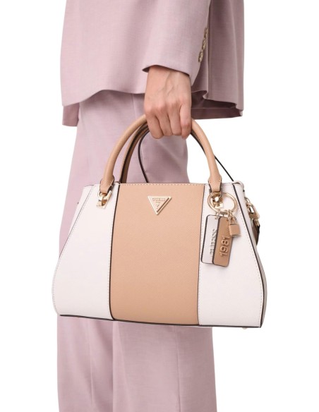 Guess Sac à Main Femme Beige Moleskine – Élégance Estivale