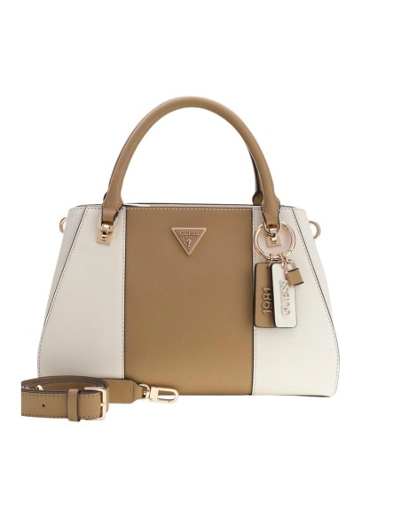 Guess Sac à Main Femme Beige Moleskine – Élégance Estivale
