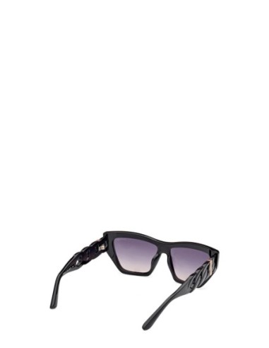 Guess Lunettes Femme Noires Acétate – Style Intemporel