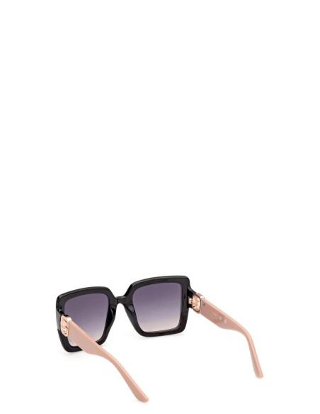 Guess Lunettes Femme Noires Carrées – Style Graphique