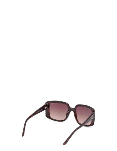 Guess Lunettes Femme Marron Carrées – Chic & Doux