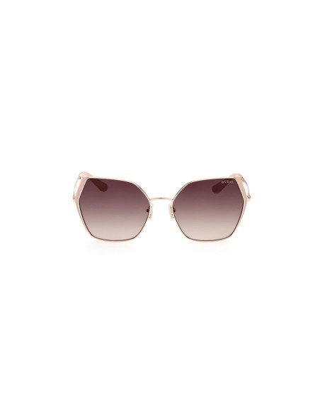 Guess Lunettes Femme Marron Géométriques – Dégradé Chic