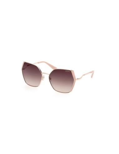 Guess Lunettes Femme Marron Géométriques – Dégradé Chic