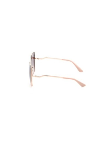 Guess Lunettes Femme Marron Géométriques – Dégradé Chic