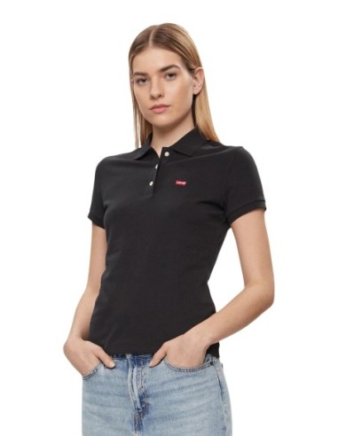 Levi’s Polo Femme Noir – Style Casual Chic