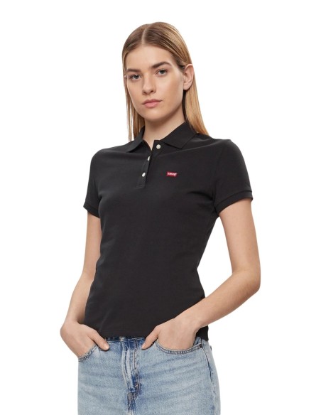 Levi’s Polo Femme Noir – Style Casual Chic
