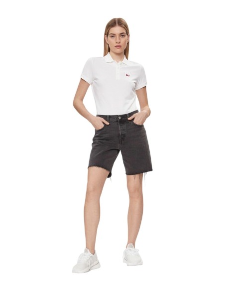 Levi’s Polo Femme Blanc – Confort & Style