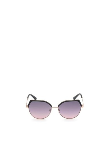 Guess Lunettes Femme Noires Géométriques – Métal & UV