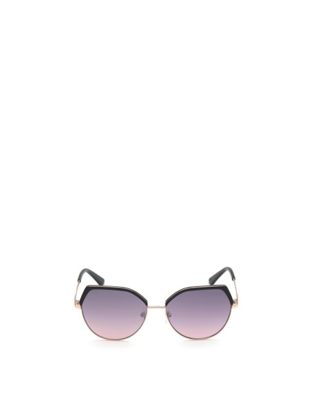 Guess Lunettes Femme Noires Géométriques – Métal & UV