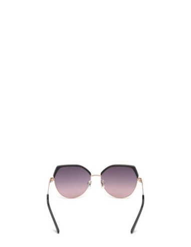 Guess Lunettes Femme Noires Géométriques – Métal & UV