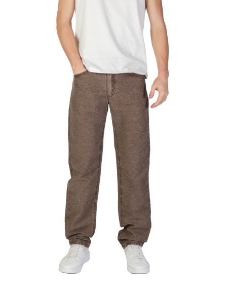 Marlboro Classics Pantalon Homme Marron – Style Naturel
