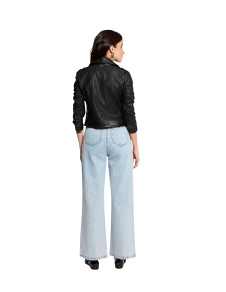 Morgan De Toi Veste Femme Noire Simili Cuir – Rock & Chic