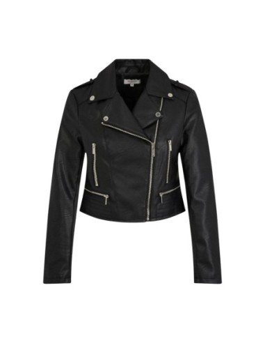 Morgan De Toi Veste Femme Noire Simili Cuir – Rock & Chic