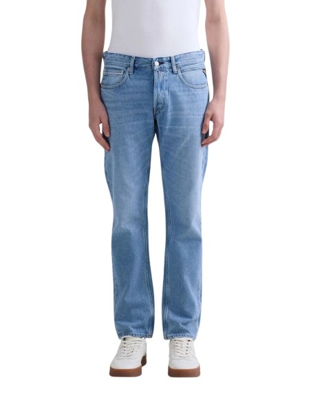 Replay Jeans Homme Bleu 100% Coton – Style Intemporel