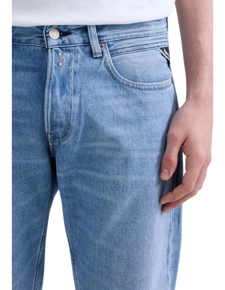 Replay Jeans Homme Bleu 100% Coton – Style Intemporel