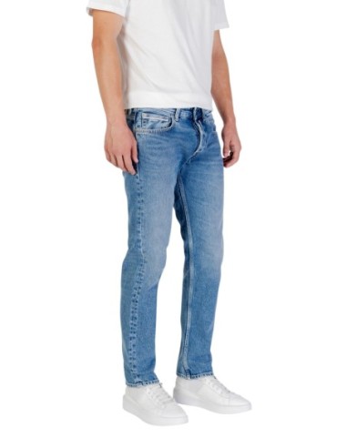 Replay Jeans Homme Bleu Azur Effet Usé – Style Casual