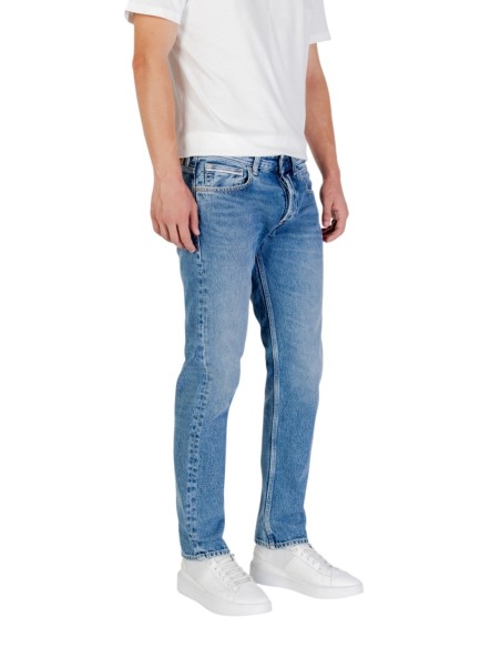 Replay Jeans Homme Bleu Azur Effet Usé – Style Casual
