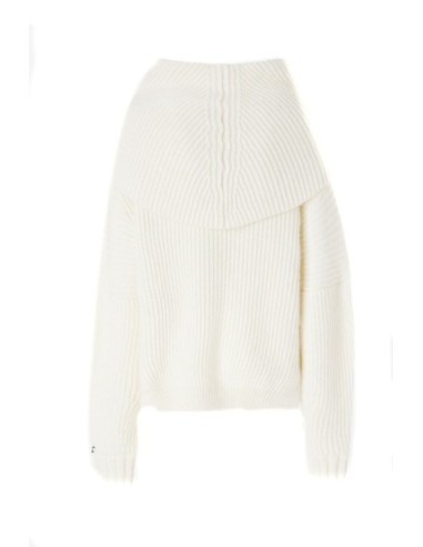 Pinko Pull Femme Blanc – Doux & Élégant