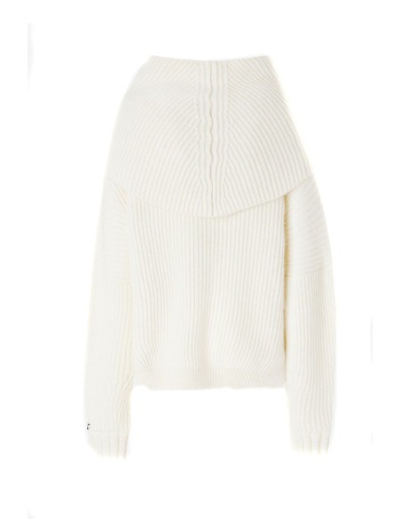 Pinko Pull Femme Blanc – Doux & Élégant