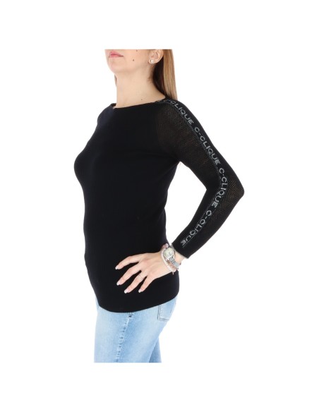Pinko Pull Femme Noir – Chic & Chaud