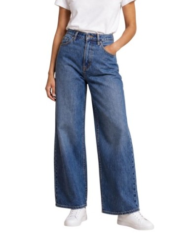 Jeans droit Armani Exchange bleu femme – Style classique