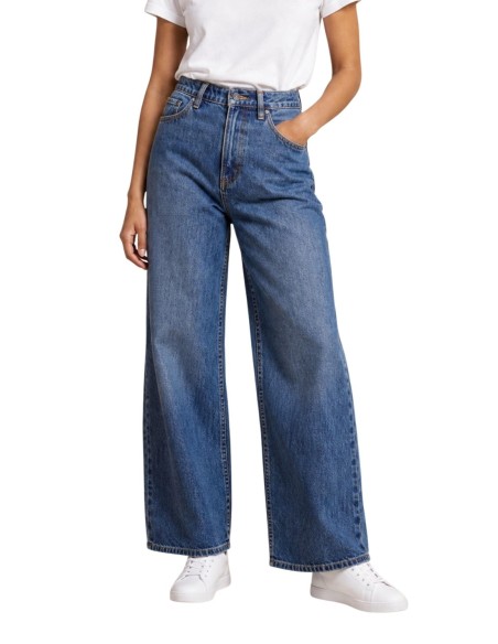 Jeans droit Armani Exchange bleu femme – Style classique