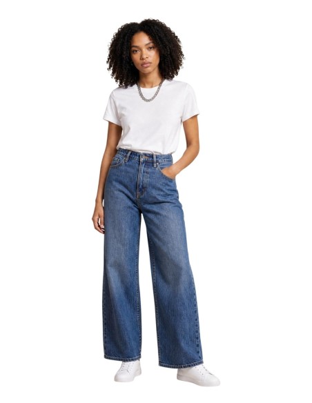 Jeans droit Armani Exchange bleu femme – Style classique
