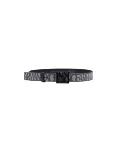 Ceinture imprimée Armani Exchange gris femme – Style graphique