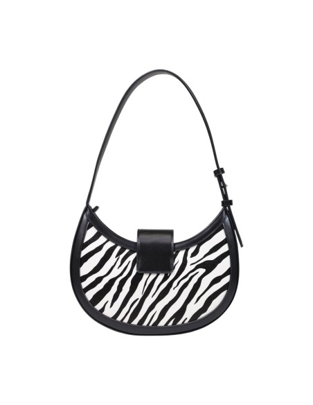 Sac bandoulière noir femme Armani Exchange imprimé