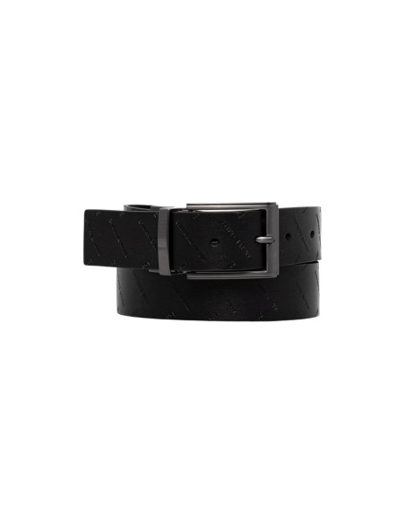 Ceinture cuir Armani Exchange noir homme – Style affirmé