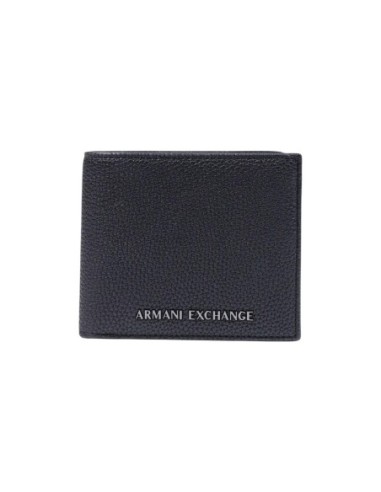Portefeuille Armani Exchange noir homme – Élégance & praticité