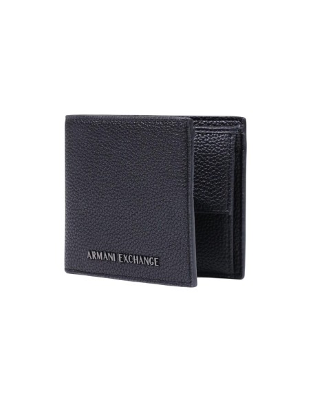 Portefeuille Armani Exchange noir homme – Élégance & praticité