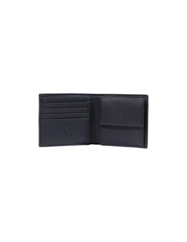 Portefeuille Armani Exchange noir homme – Élégance & praticité