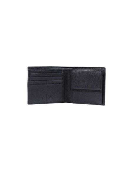Portefeuille Armani Exchange noir homme – Élégance & praticité