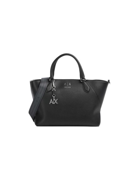 Grand sac bandoulière noir femme Armani Exchange
