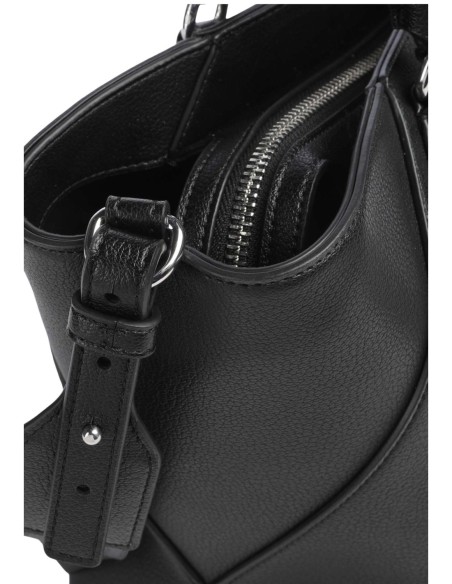 Grand sac bandoulière noir femme Armani Exchange