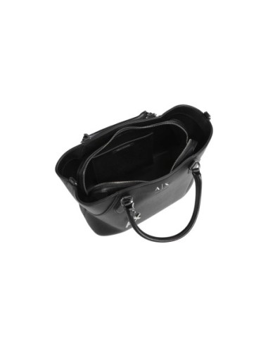 Grand sac bandoulière noir femme Armani Exchange