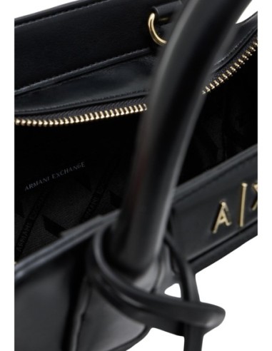 Sac noir compact femme Armani Exchange