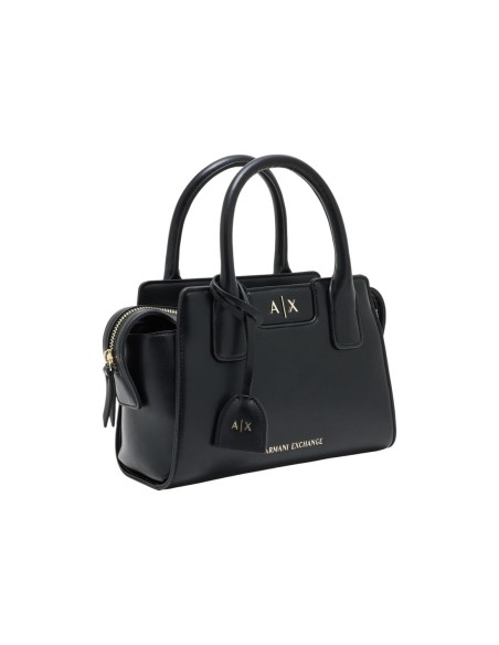 Sac noir compact femme Armani Exchange