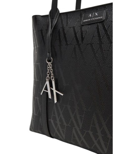 Sac Armani Exchange noir femme – Design asymétrique