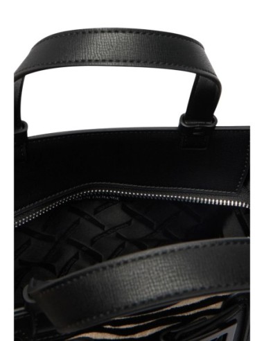 Sac Armani Exchange noir femme – Style texturé