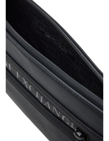 Sac bandoulière noir homme Armani Exchange compact