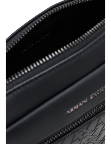 Sac compact Armani Exchange noir homme – Style fonctionnel